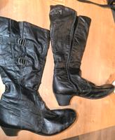 Stiefel echt Leder von Rieker Größe 42 Niedersachsen - Moormerland Vorschau