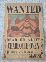 One Piece Poster WANTED CHARLOTTE OVEN, Ca. 36cm X 25,5cm Nordrhein-Westfalen - Recklinghausen Vorschau