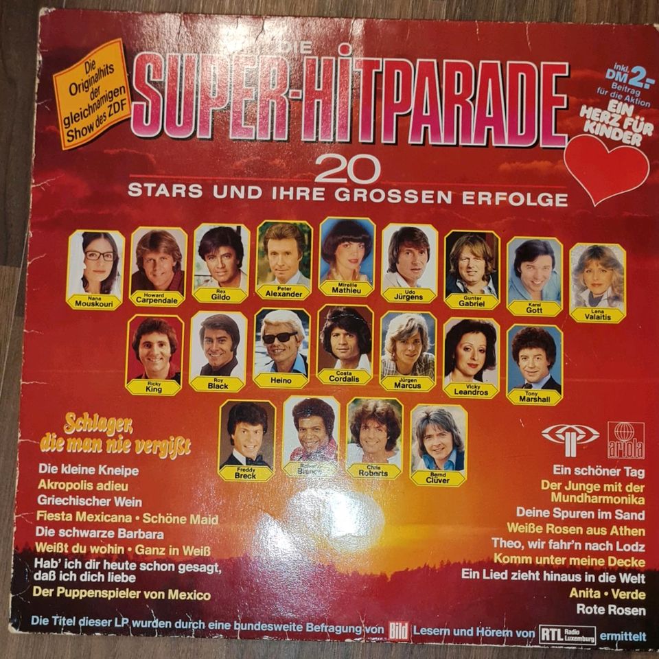 Die Super Hitparade vinyl in Ergoldsbach