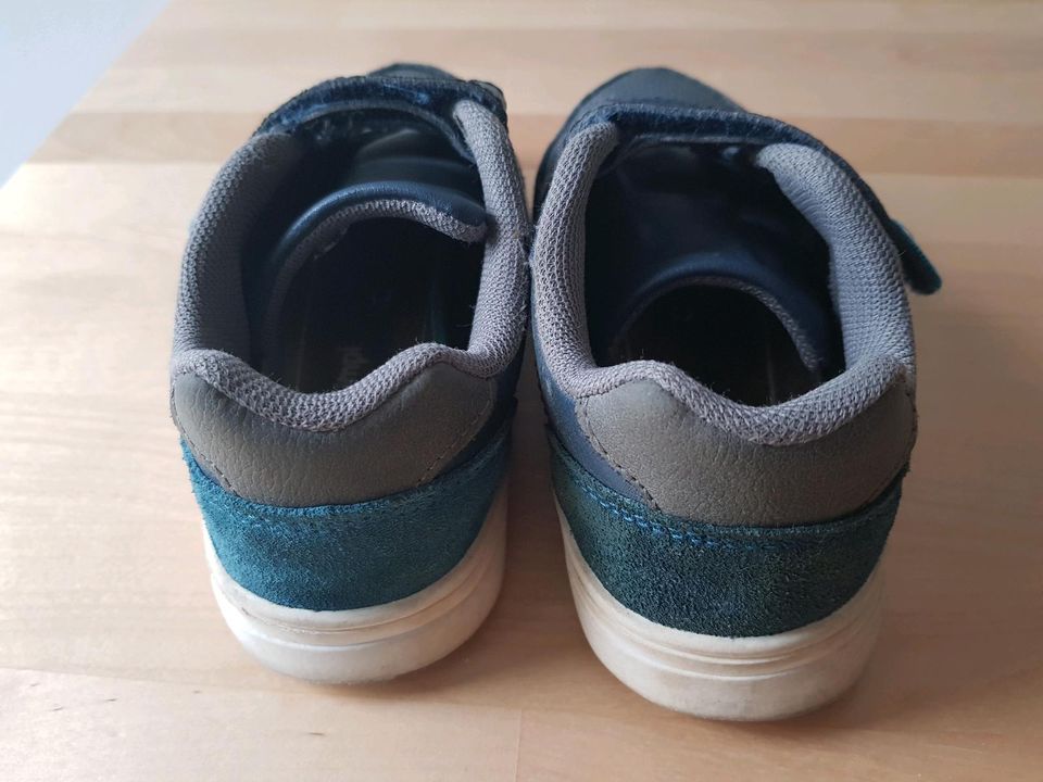 Kinder Schuhe Sneakers Klettverschluss Leder Gr.  28 in Köln