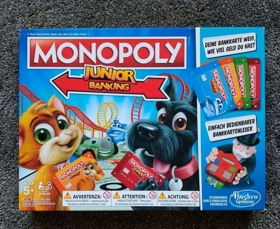 Monopoly Junior Banking. Hasbro Gaming in Berlin