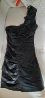 Schwarzes Kleid mit Rüschen Gr. S 95% Baumwolle Kiel - Suchsdorf Vorschau