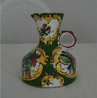 Italienischer Krug / Kanne / Vase mit Blumenmotiv 60er Retro Baden-Württemberg - Tübingen Vorschau