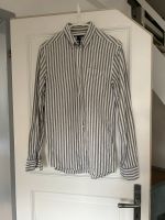 H&M Herren Hemd XS (Grau-Weiß Gestreift) Nordrhein-Westfalen - Hilden Vorschau