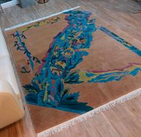 Echter Unikat Künstler Nepal Teppich 175x225  frisch gereinigt Hessen - Friedberg (Hessen) Vorschau
