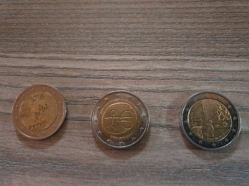Seltene 2 Euro Münzen in Rust