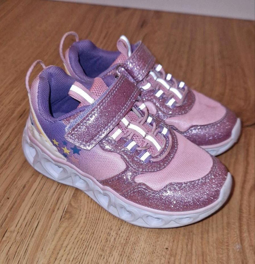 Sneaker Gr. 27 Rosa impidimpi Aldi Leuchtschuhe wie neu in Aßling