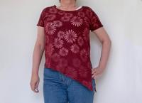 weinrotes Damen Shirt, Janina, Gr. 40 Saarland - St. Wendel Vorschau