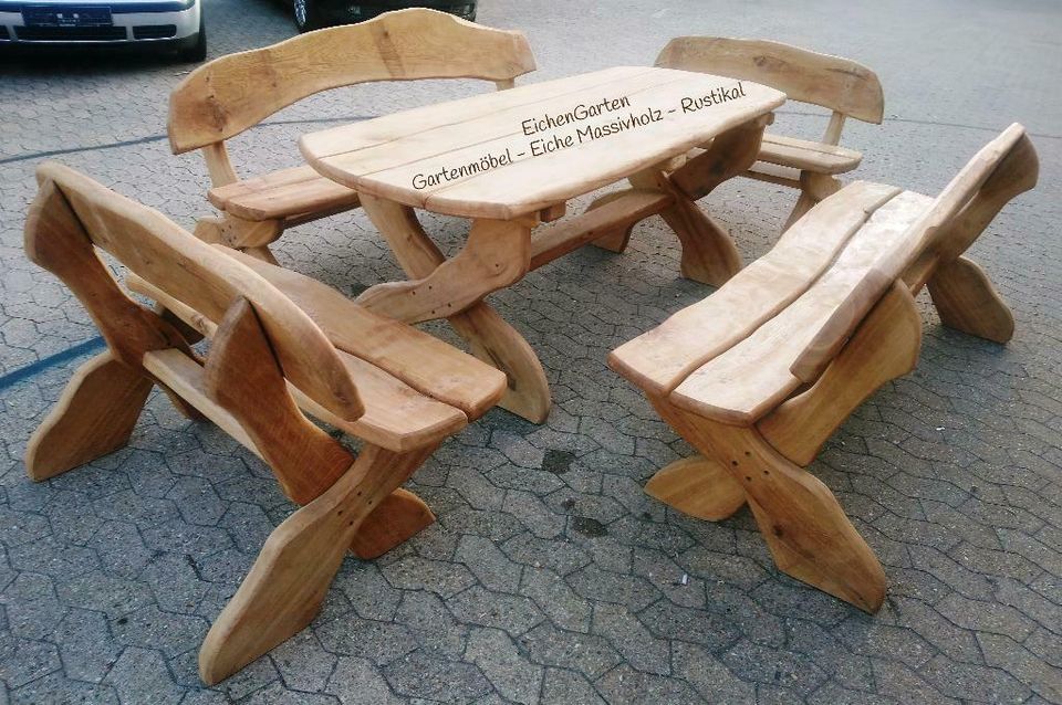 Gartenmöbel,Sitzgrupe,Rusticalmöbel,Holzgarnitur,Massivholzmöbel in