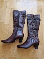 TAMARIS Leder Stiefel braun Gr. 39 leicht gefüttert München - Laim Vorschau