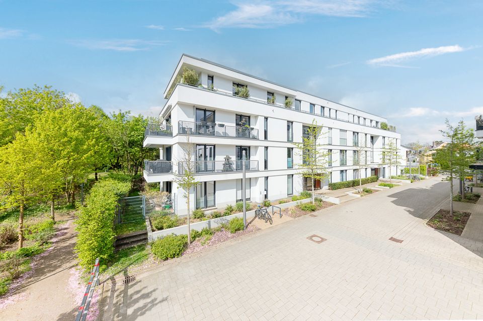 Solvent vermietete Gartenwohnung mit Tiefgaragenstellplatz in Köln