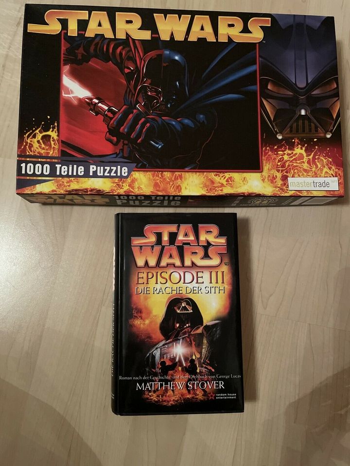 Star Wars Puzzle 1000 Teile, Buch Episode 3, Die Rache der Sith in Braunschweig