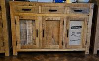 Vitrine und Sideboard , industrial Stil,aus massiven Mango-holz Bayern - Neumarkt i.d.OPf. Vorschau