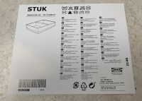 STUK 34x51x10 cm - 2 Fächer - Ikea - weiß - Neu Nordrhein-Westfalen - Hövelhof Vorschau