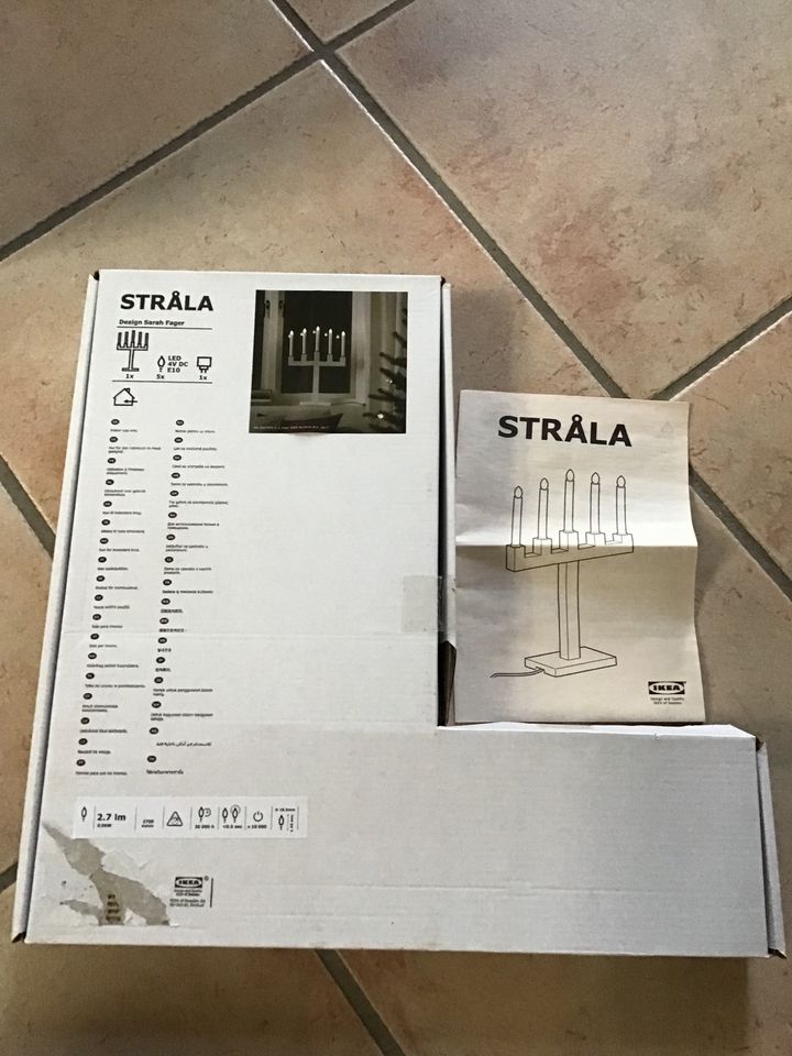 IKEA STRÅLA Kerzenständer 5-armig LED Design Sarah Fager Neu in Liederbach