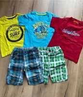 Sommer Set Gr 98 kurze Hosen Shorts T-Shirts H&M Staccato Lupilu Hessen - Niestetal Vorschau