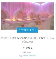 Gutschein Sinsheim Palmenparadies Vitaltherme & Sauna 116Euro Hessen - Lampertheim Vorschau