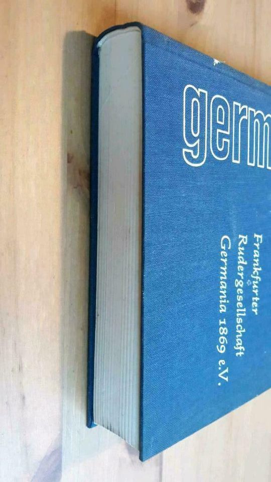 Buch: "100 Jahre germania" Frankfurter Rudergesellschaft in Bleckede