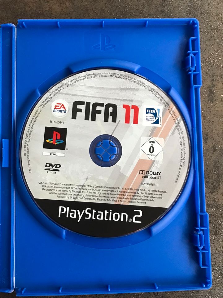 PS2 Spiel FIFA 11 in Würselen