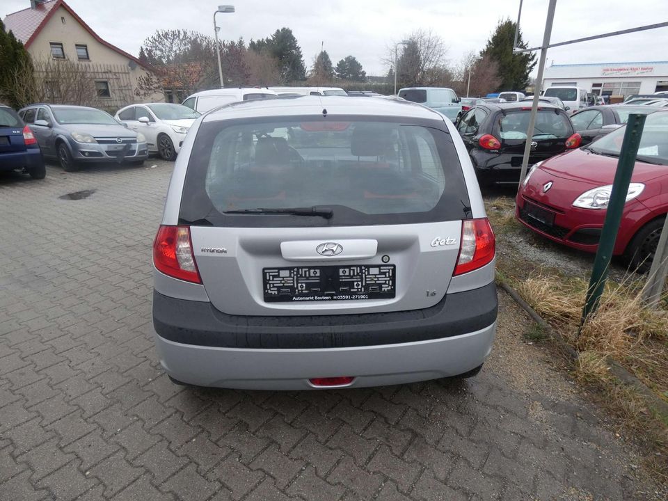 Hyundai Getz 1.6 GLS Klima Aluräder Radio HU AU Neu in Bautzen