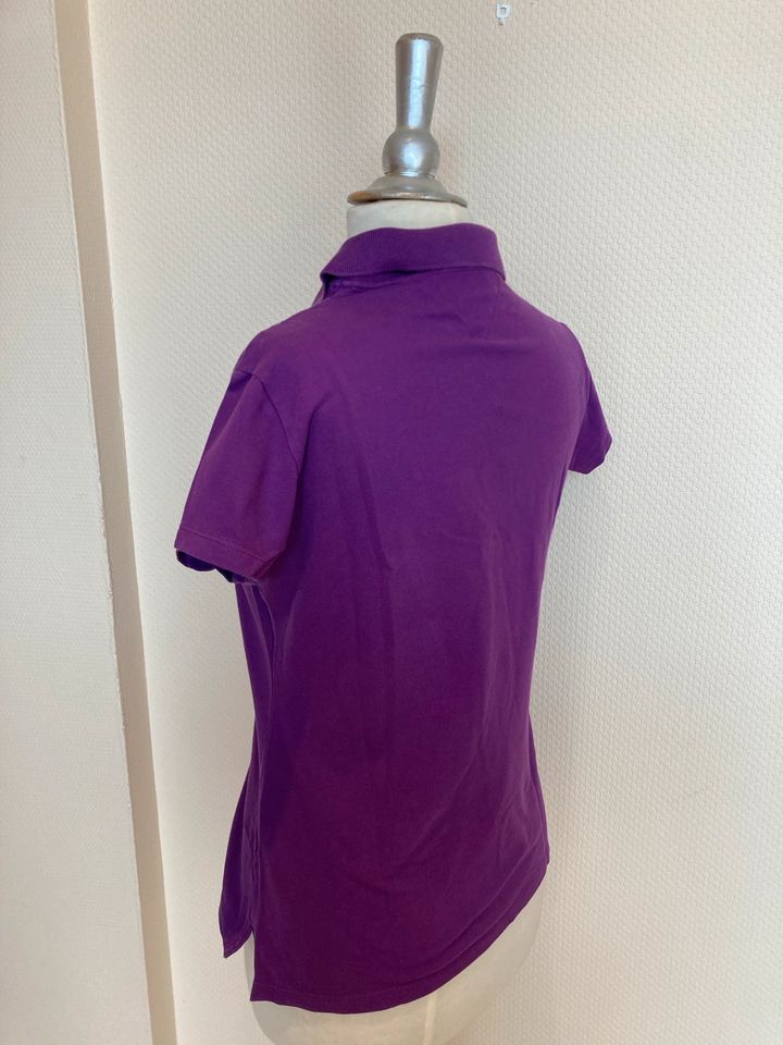 Tommy Hilfiger Poloshirt Lila Gr. Xl (L - fällt kleiner aus!) Sli in Vechta