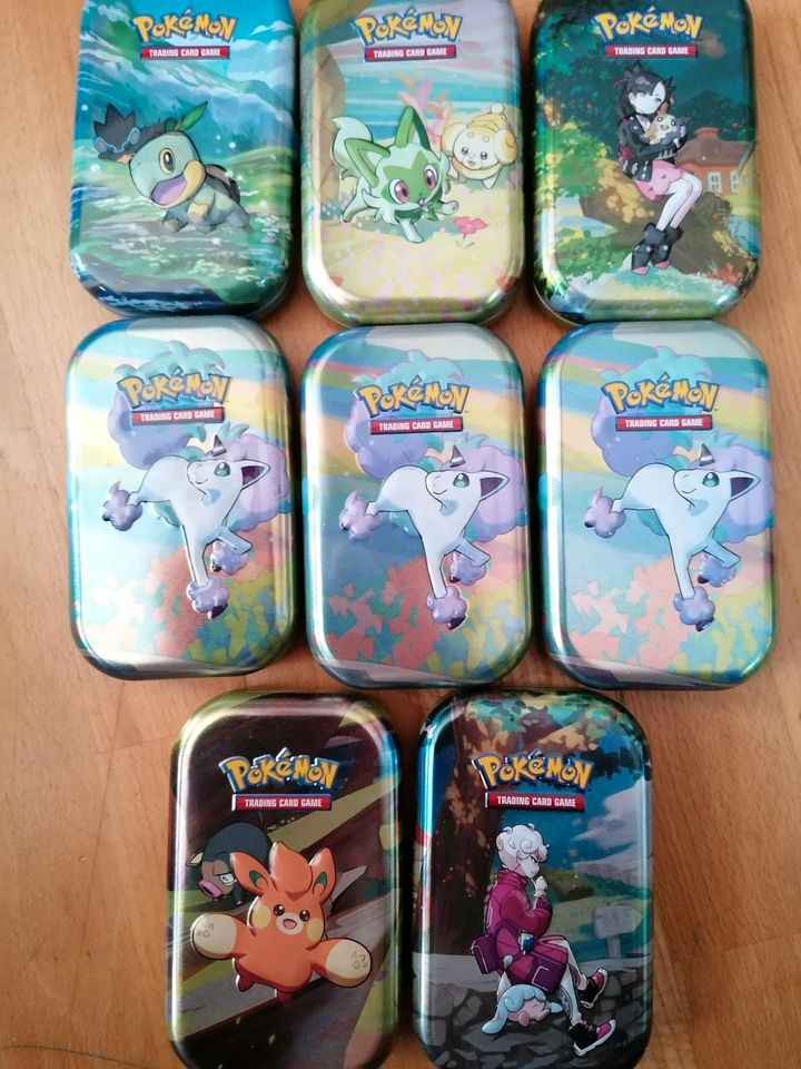 Pokemon Mini Tin befüllt in Holzminden