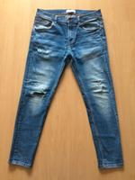ZARA Herren Jeans Gr. 42 blau mit Rissen Bayern - Gersthofen Vorschau