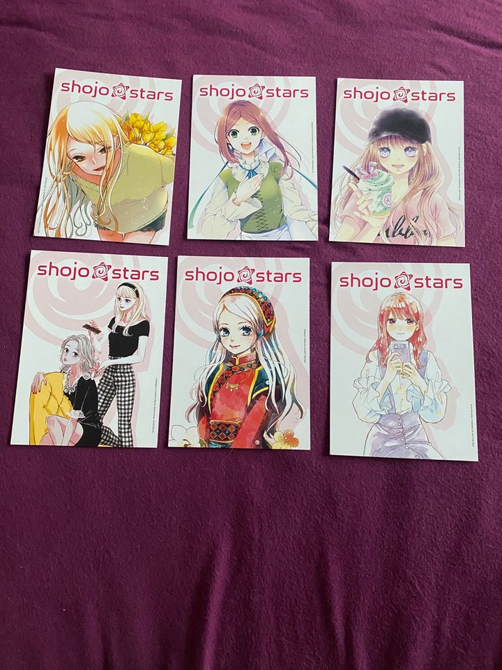 Manga shojo Stars + Postkarten Tokyopop Preis je Karte in Oranienburg