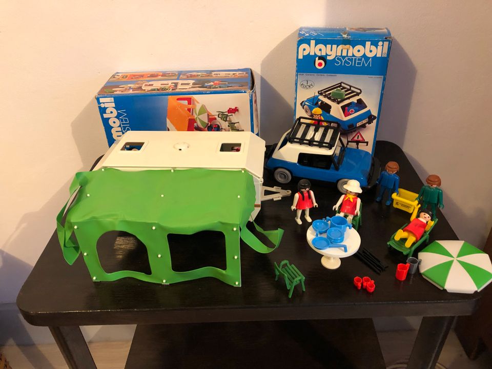 Playmobil Camper Set - Wohnwagen und Auto in Stuttgart