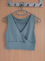 crop top Damen Mädchen s Türkis Struktur bauchfrei Leipzig - Thekla Vorschau