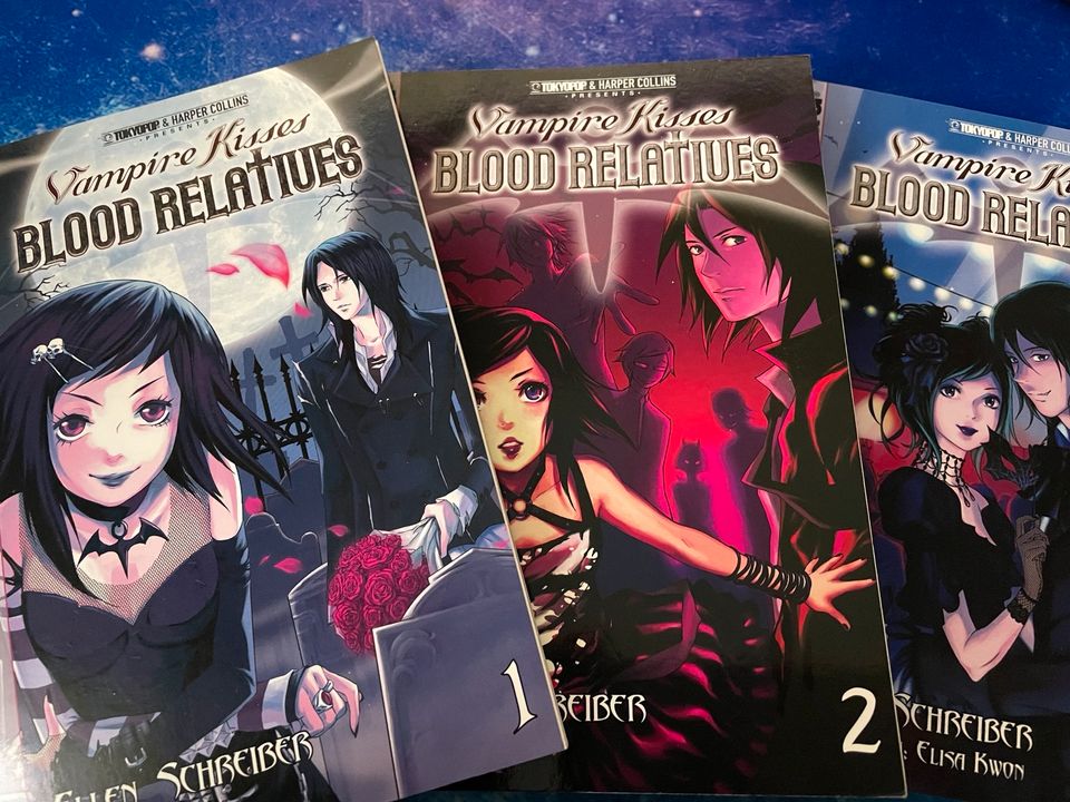 Manga Vampire Kisses Blood Relatives (1-3 komplett) von Schreiber in Berlin