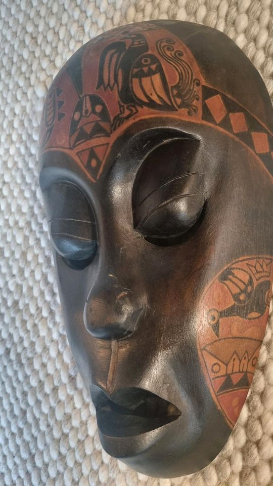 Afrika Maske Holzmaske in Bordelum