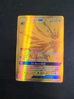 Solgaleo GX 173/156 GOLD + Schutzhülle Sachsen - Delitzsch Vorschau