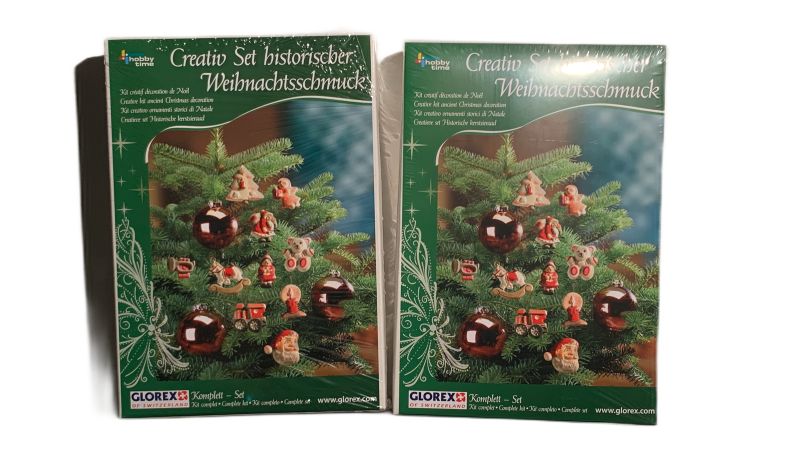 2x Creativ Set historischer Weihnachtsschmuck Komplett-Set GLORIA in  Nordrhein-Westfalen - Kleve | Basteln, Handarbeiten und Kunsthandwerk |  eBay Kleinanzeigen ist jetzt Kleinanzeigen