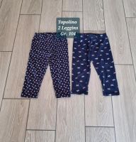 2 Leggins mit Pferden und Herzen von Topolino Gr. 104 Niedersachsen - Lehre Vorschau