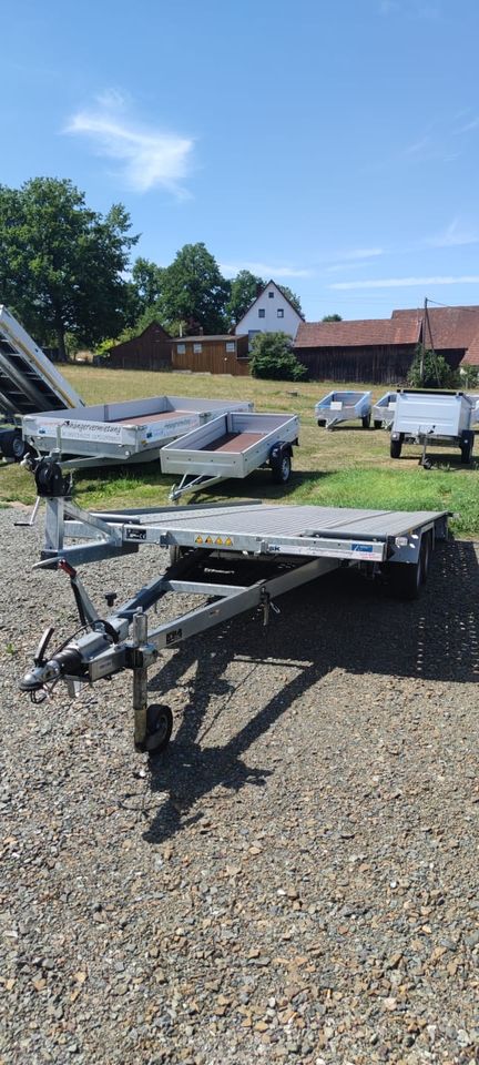 Autoanhänger kippbar Autotransporter zu vermieten leihen mieten ✅ in Neudrossenfeld