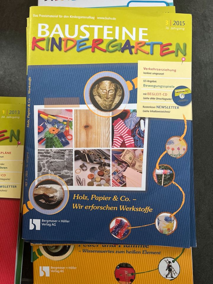Bausteine Kindergarten; Erzieher; Theamen einzeln oder im Set in Nürtingen