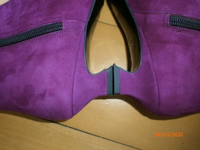 Designer Phillip Hardy Paris Damen Schuhe Stiefel lila Gr.39 neu in Dortmund