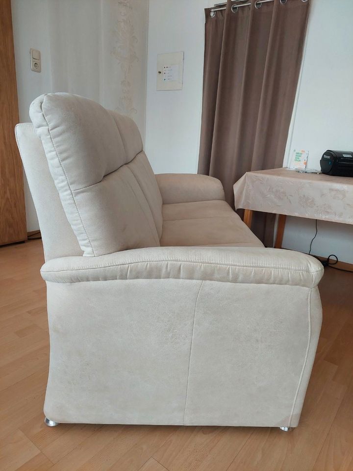 Neu Couch ( Sofa ) ZARA 3 Sitzer in Ledaro natur / 1426 in Bremen