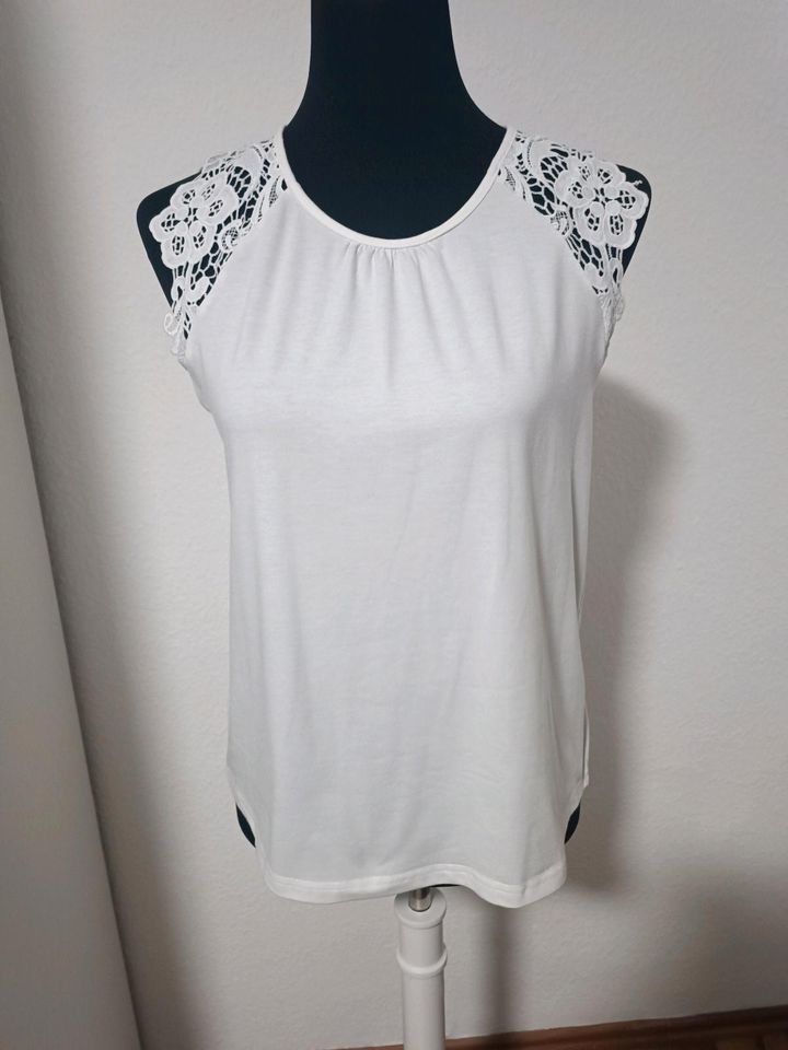 Shein Top Oberteil Shirt Bluse weiss Gr.S 36/38 neu in Wistedt