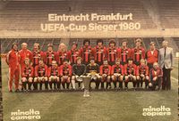 Eintracht Frankfurt Postkarte UEFA Cup 1980 Friedel Rausch Baden-Württemberg - Reutlingen Vorschau