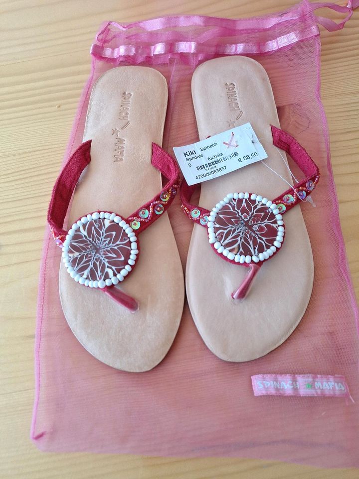 Zehensandale/Flip Flop Gr.30,31,32,33,34,35, Neu ,rot in Haldenwang