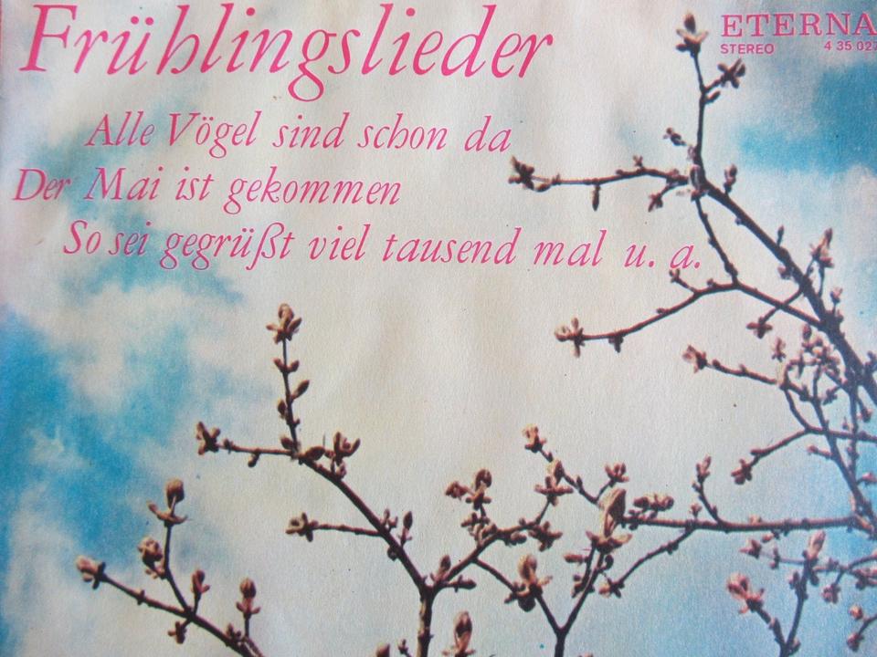 zwei Schallplatten mit alt bekannten Kinderliedern, 45 U/min in Mühlenbecker Land