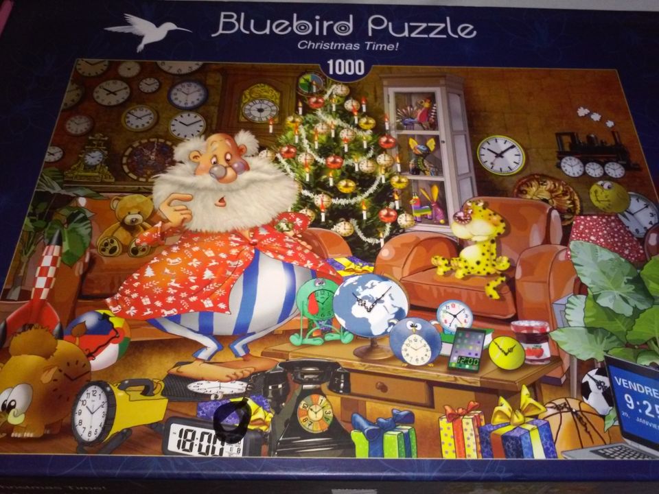 3x Bluebird Puzzle 1000:Christmas Time!Magische Reise (je 10€) in Bad Segeberg