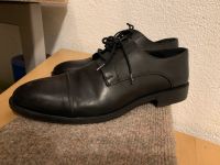 Lederschuh schick edel elegant für Anzug Gr 41 schwarz Baden-Württemberg - Abstatt Vorschau