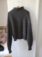 Strickpulli Rollkragenpulli S 36 Grau Braun H&M Hessen - Butzbach Vorschau