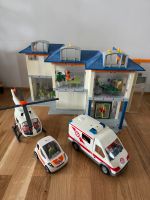 Playmobil Krankenhaus 4404 mit 2 Autos und Hubschrauber Hessen - Bad Homburg Vorschau