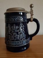 Bierkrug mit Zinndeckel Bayern - Bernried Vorschau