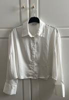 Stradivarius Satin Crop-Hemd/Weiß/S Dortmund - Mengede Vorschau
