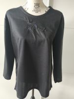 Germany Mode Boutique Shirt Langarm Longsleeve schwarz 44 Bayern - Breitengüßbach Vorschau